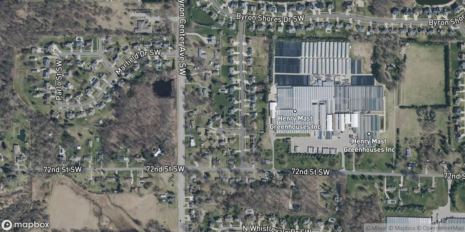 Hollie Estates — satellite view