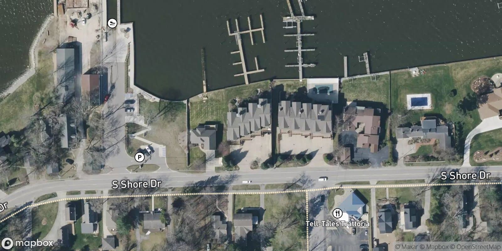 The Waterside — satellite view