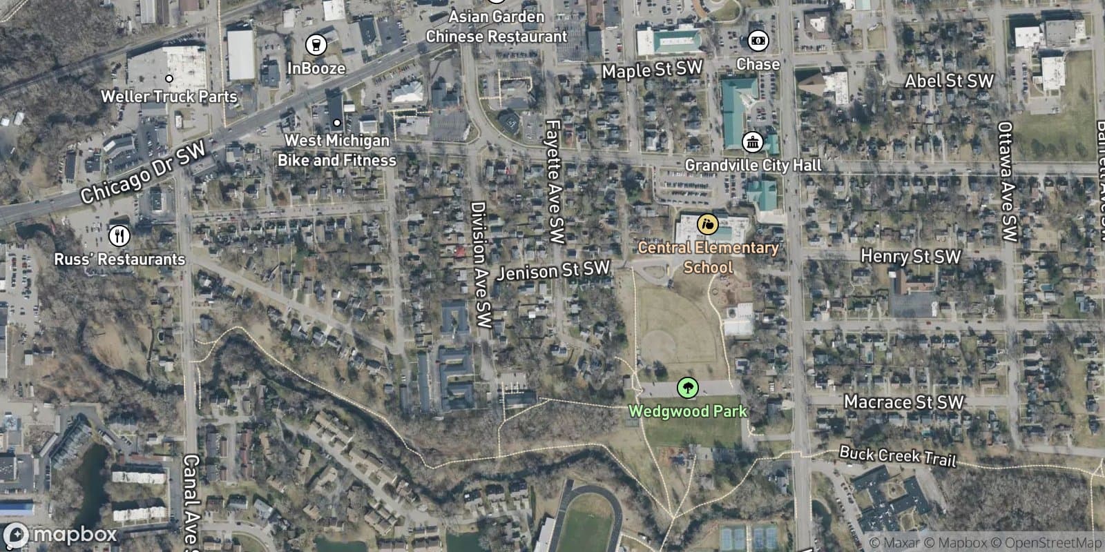 Douglas Add. — satellite view