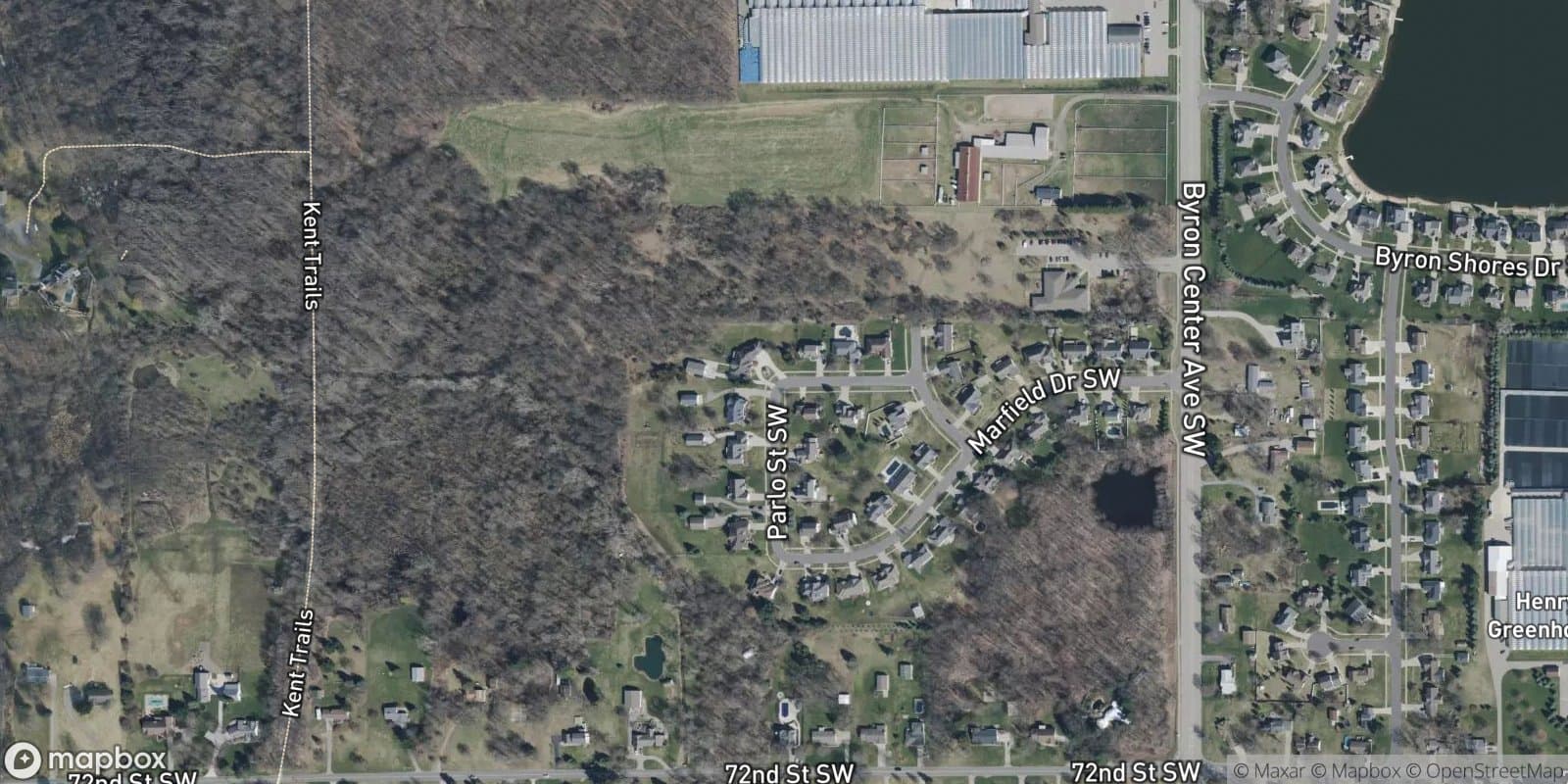 Byron Oaks No. 2 — satellite view