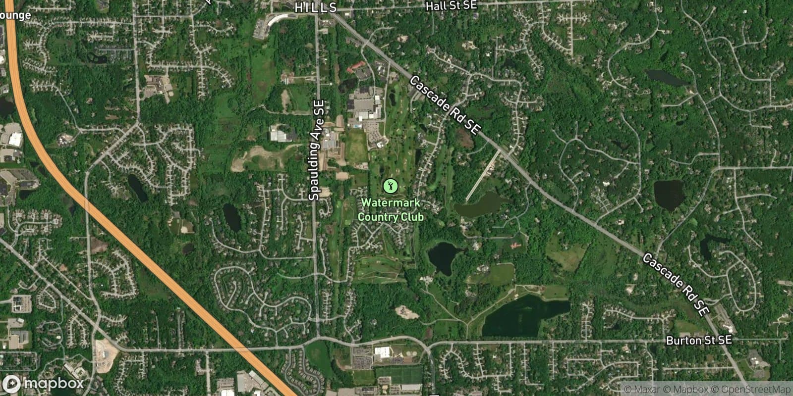 Watermark — satellite view