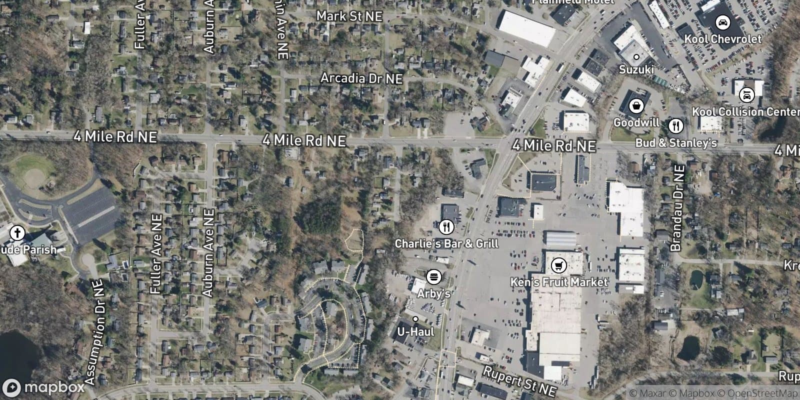 Brandau Plat Area — satellite view