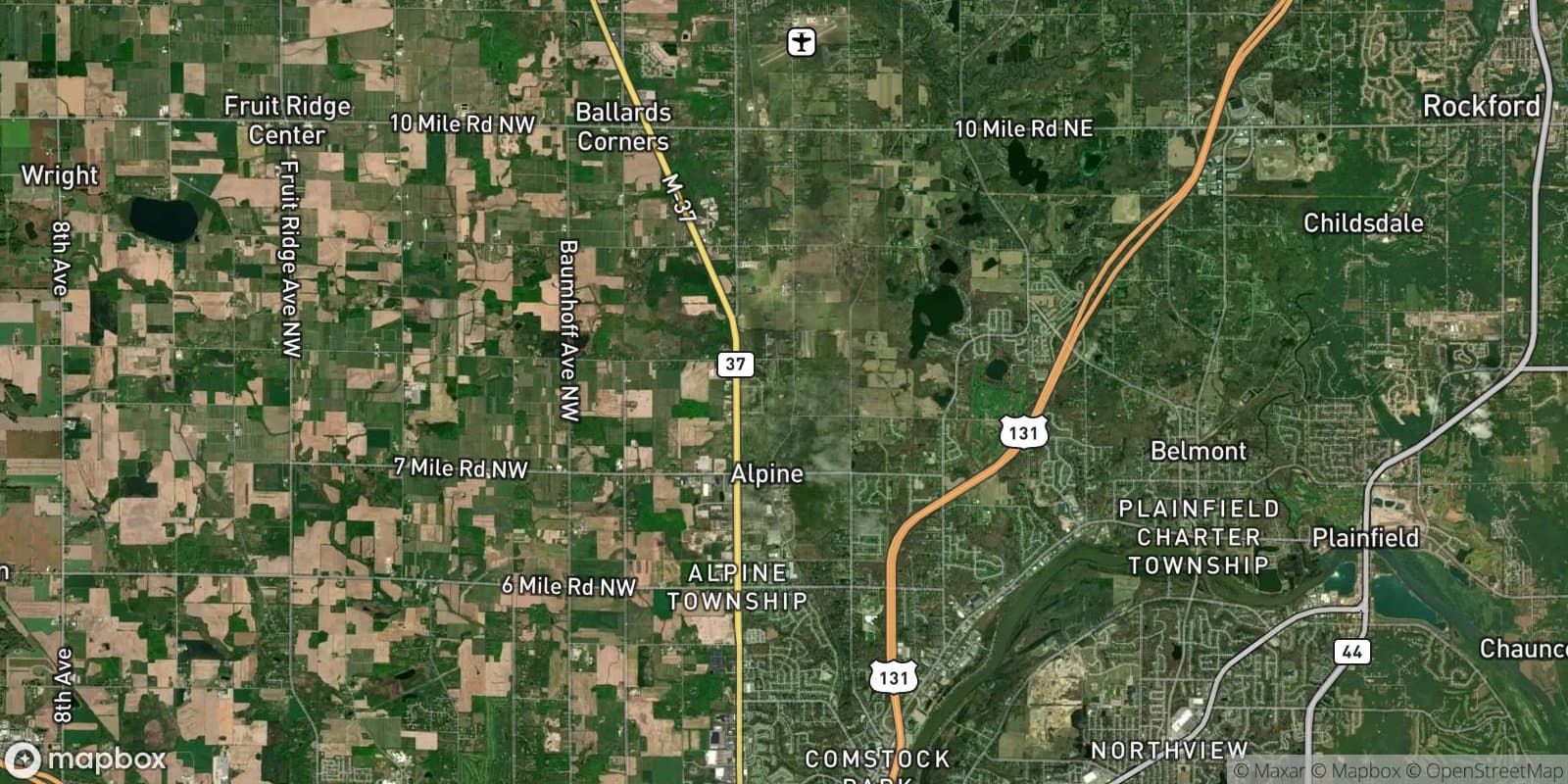 Westgate Meadows Area — satellite view