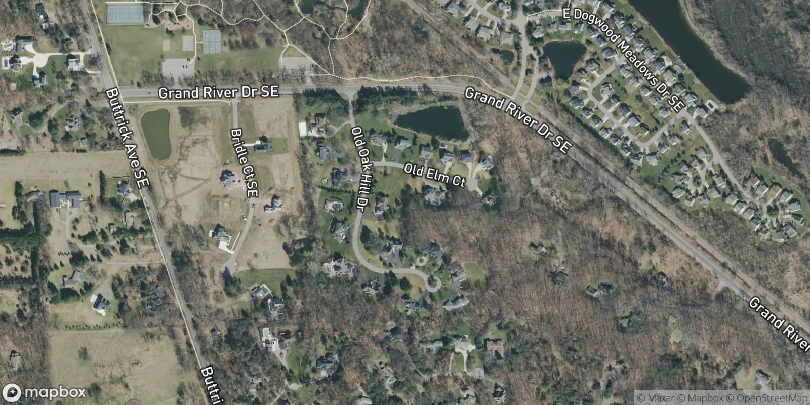 Old Elm Site Condominiums — satellite view