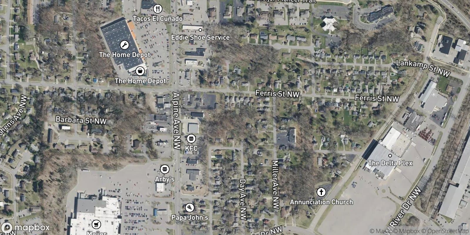 Miller Add. — satellite view