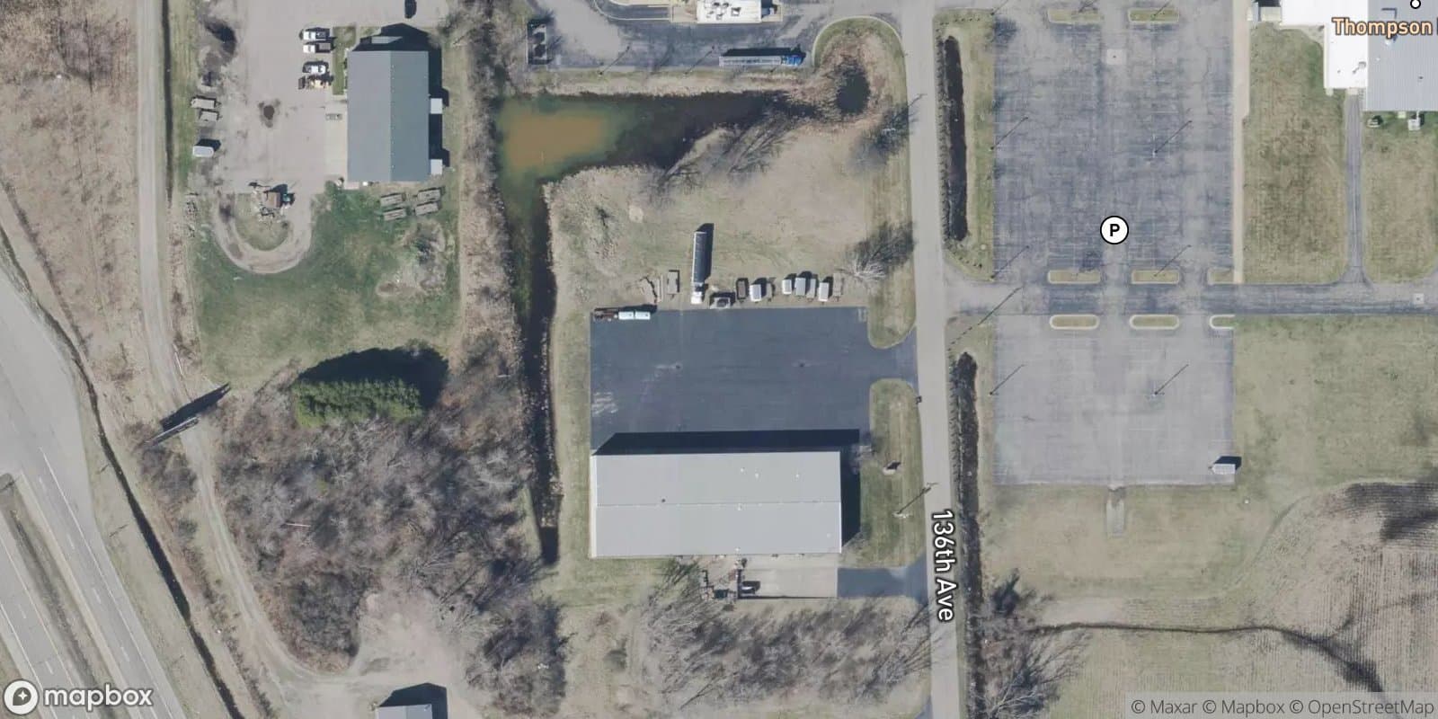 Olive Commercial Condominiums — satellite view