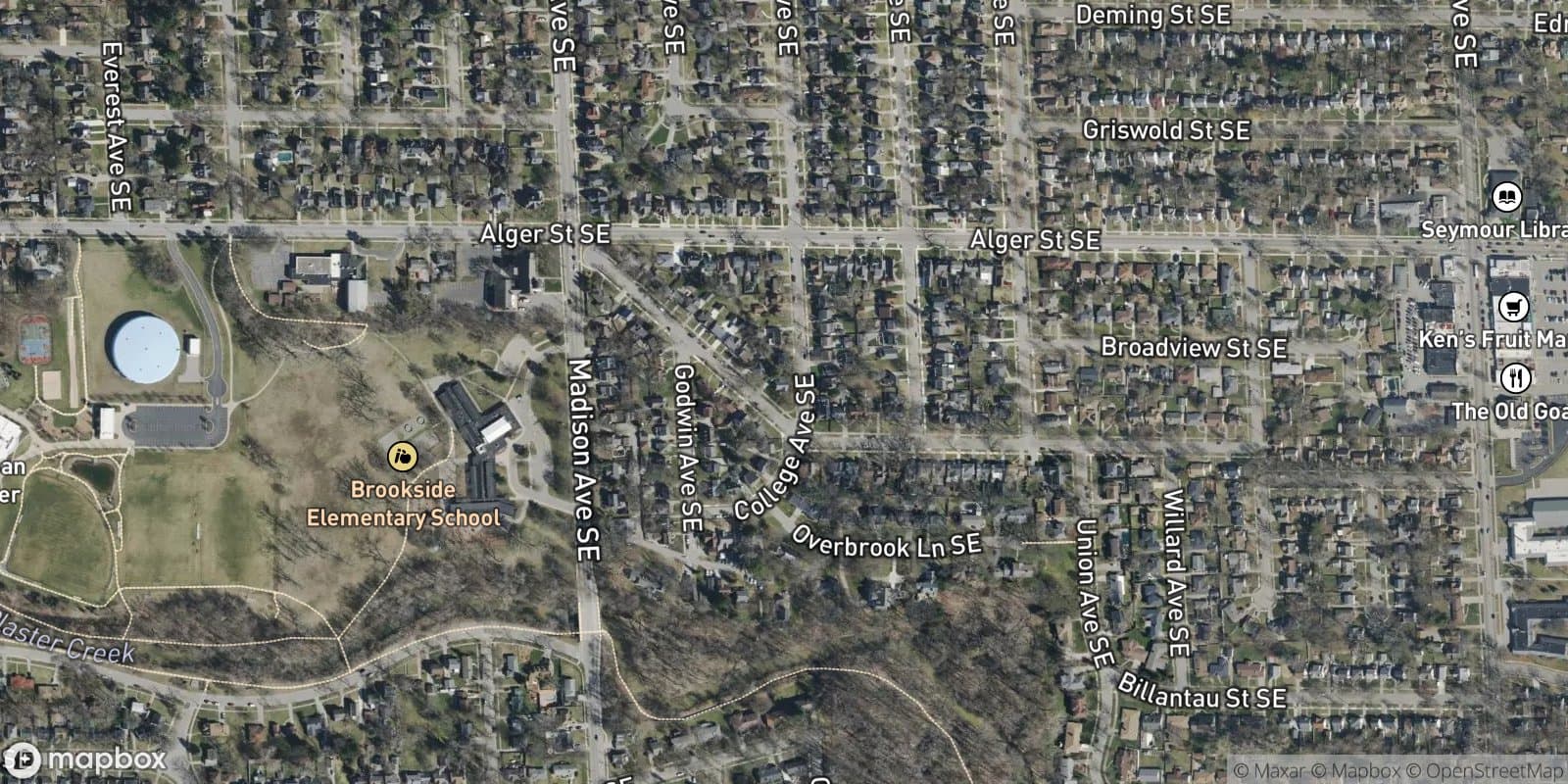 Madison Blvd. Add — satellite view