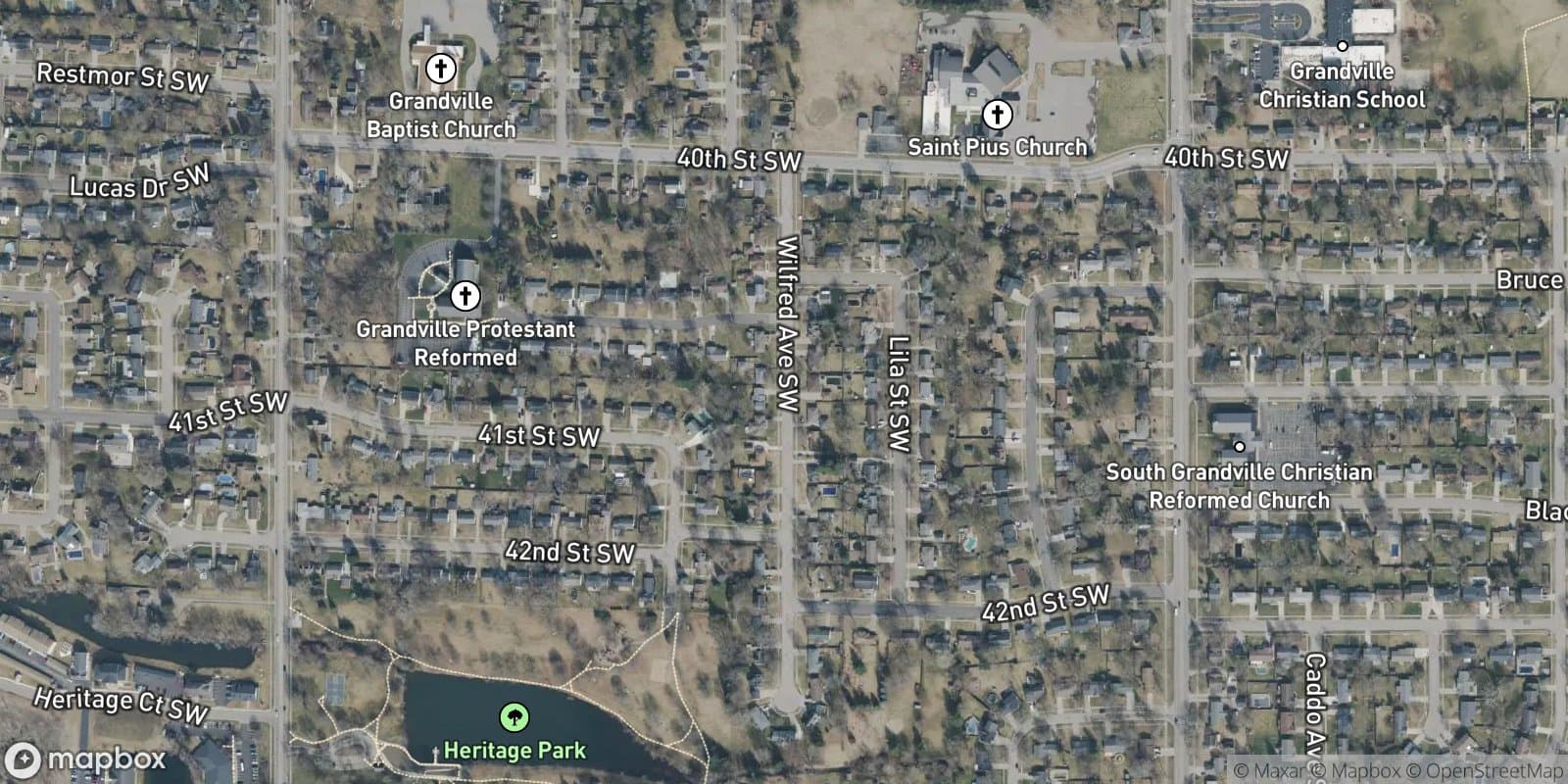 Bulliment Add. — satellite view