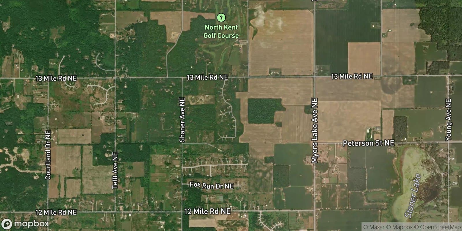 Thorn Edge Estates — satellite view