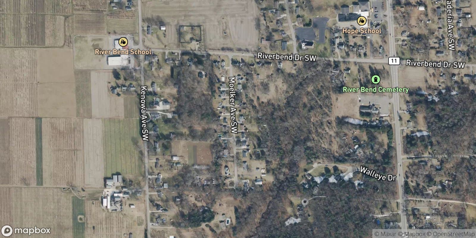 Riverbend Plat — satellite view