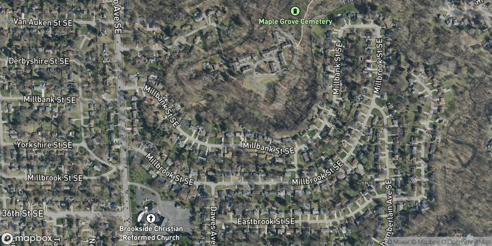Rathbun Brookside Estate — satellite view