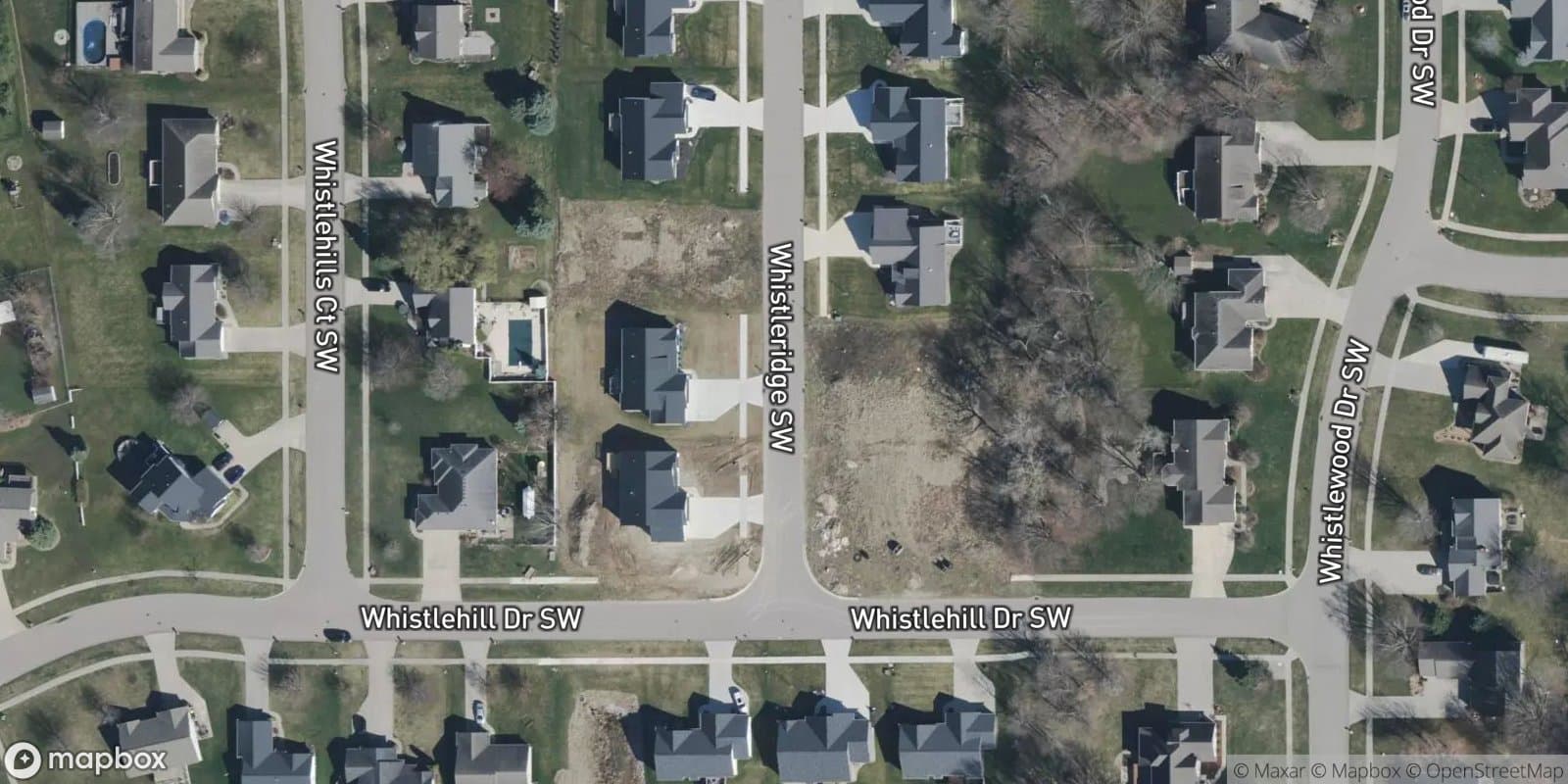 Whistle Cove — satellite view