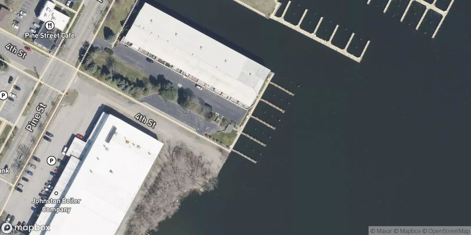 Norths Cove Dockominium — satellite view