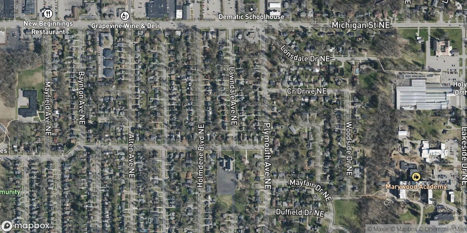 Eastwood Plat — satellite view