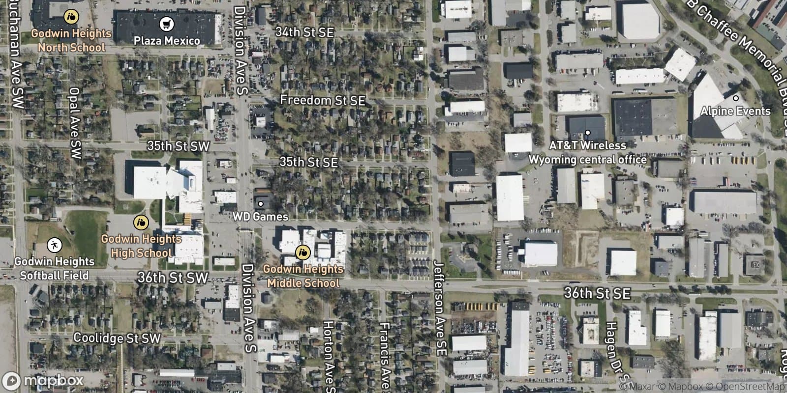 Hales Plat — satellite view