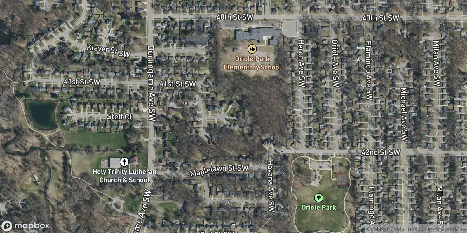 Woodview Plat — satellite view