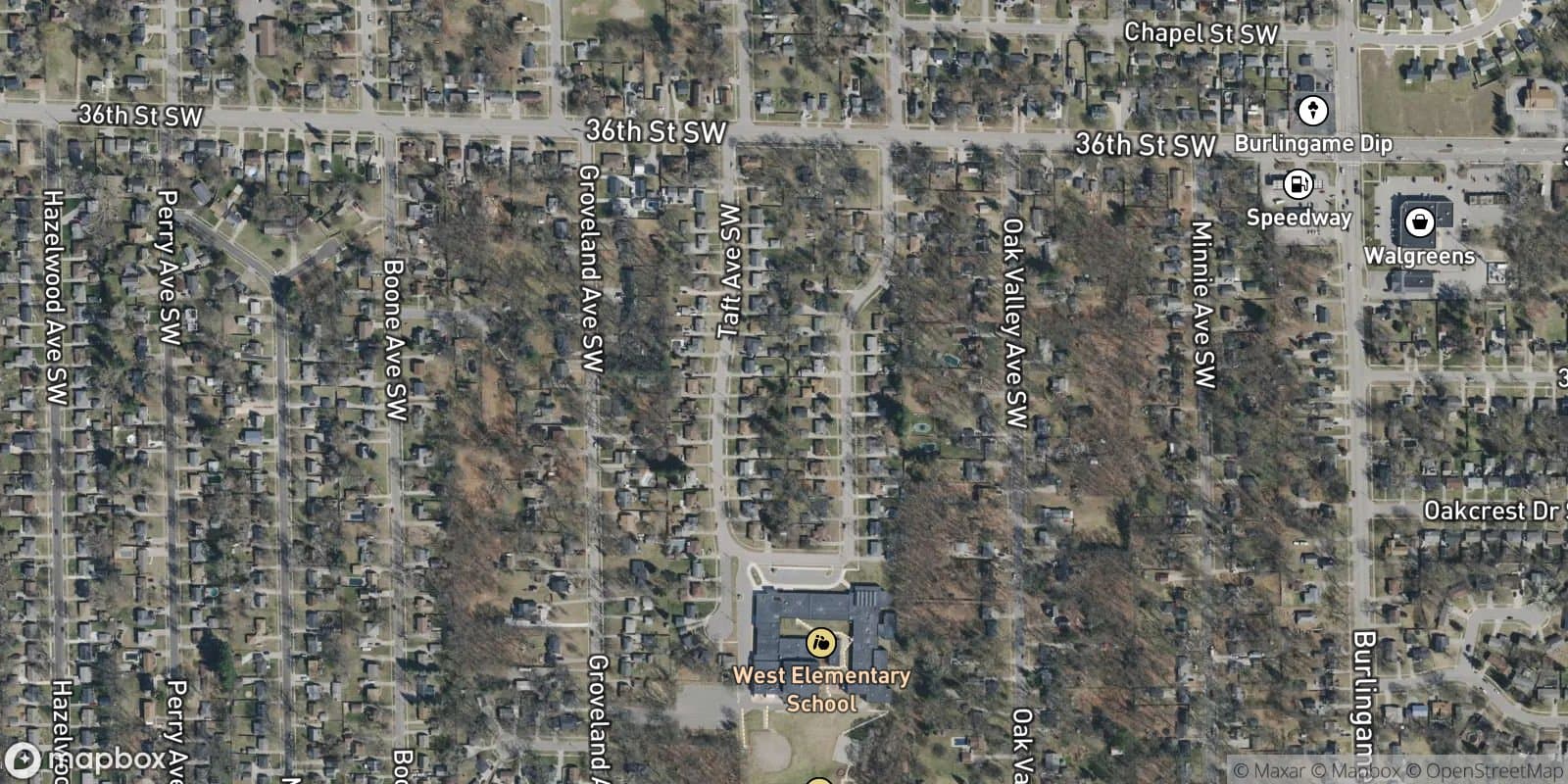 Parkwood Plat No. 1 — satellite view