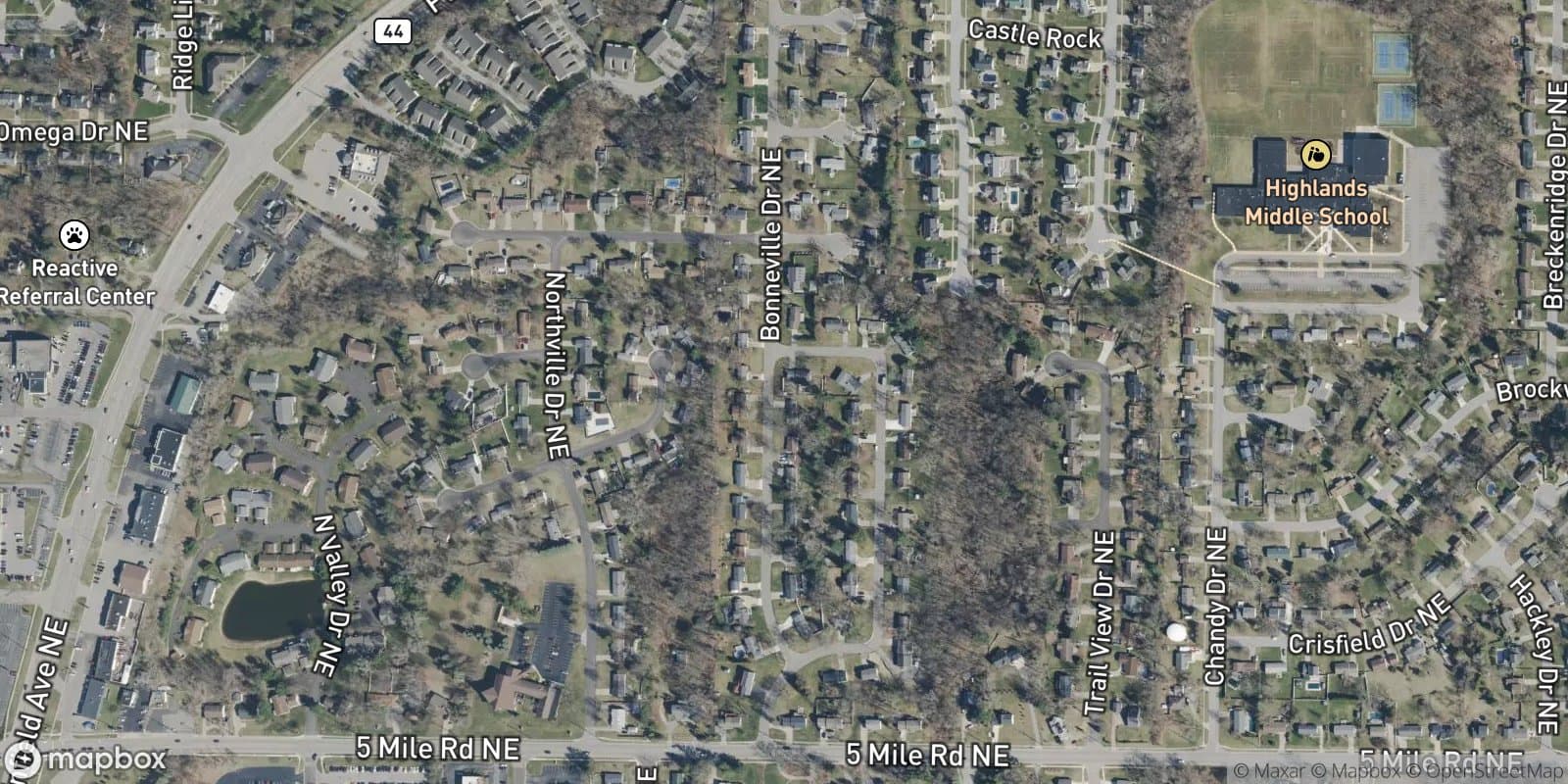 Northview Highlands — satellite view