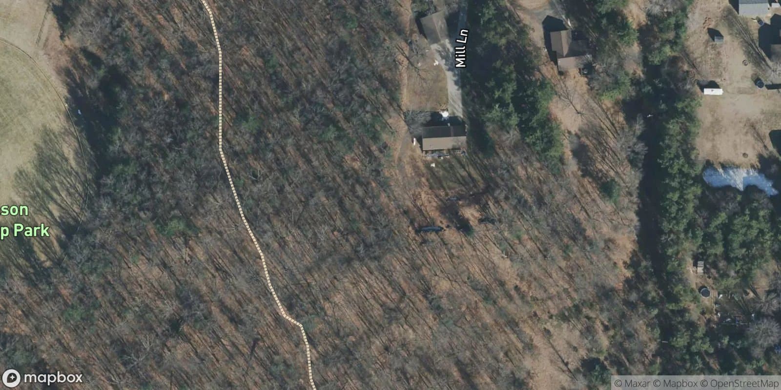 Village of Robinson — satellite view