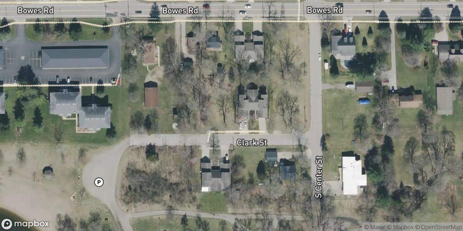 Stoney Lake Cove — satellite view