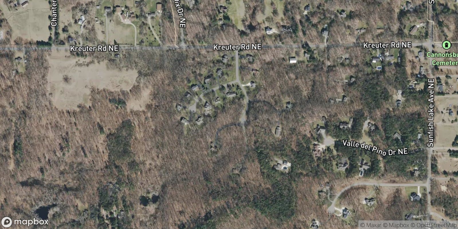 Rolling Highlands Site Condominiums — satellite view