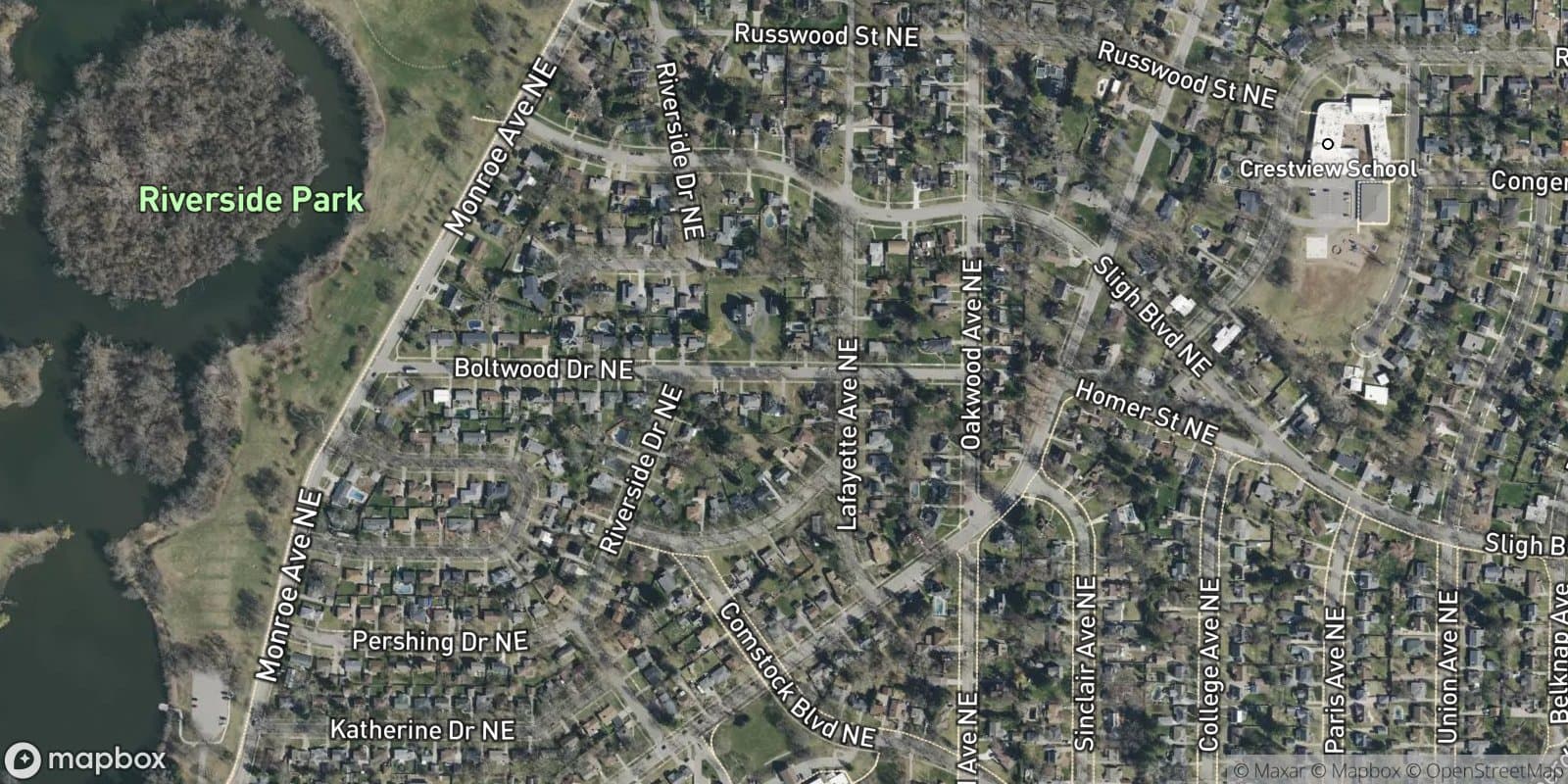 Riverside Gardens Add. No.2 — satellite view