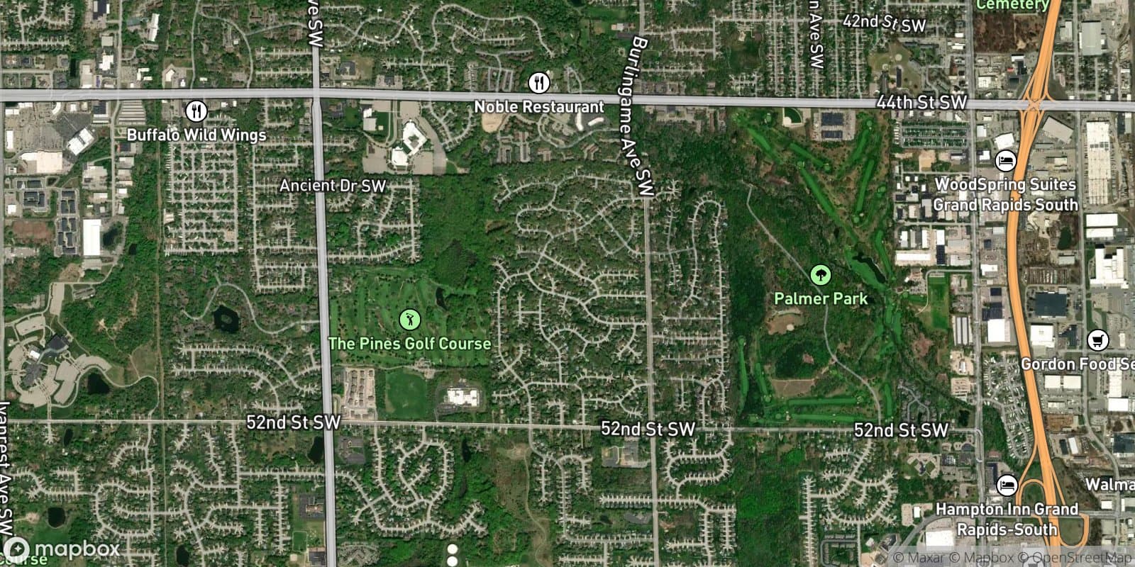 Chateau Estates — satellite view