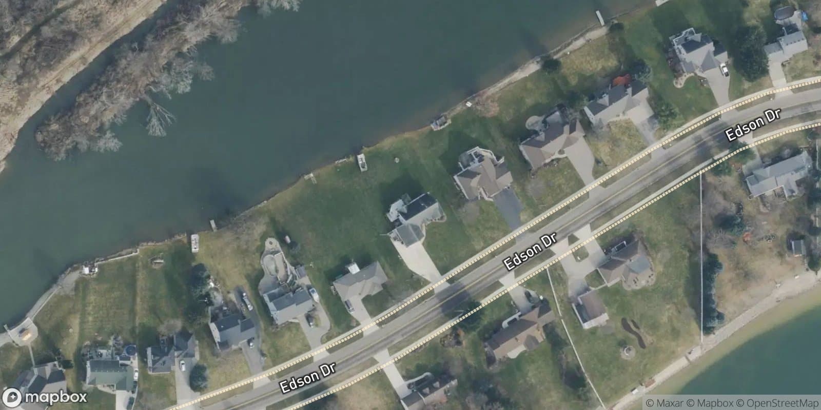 Creekside Plat — satellite view
