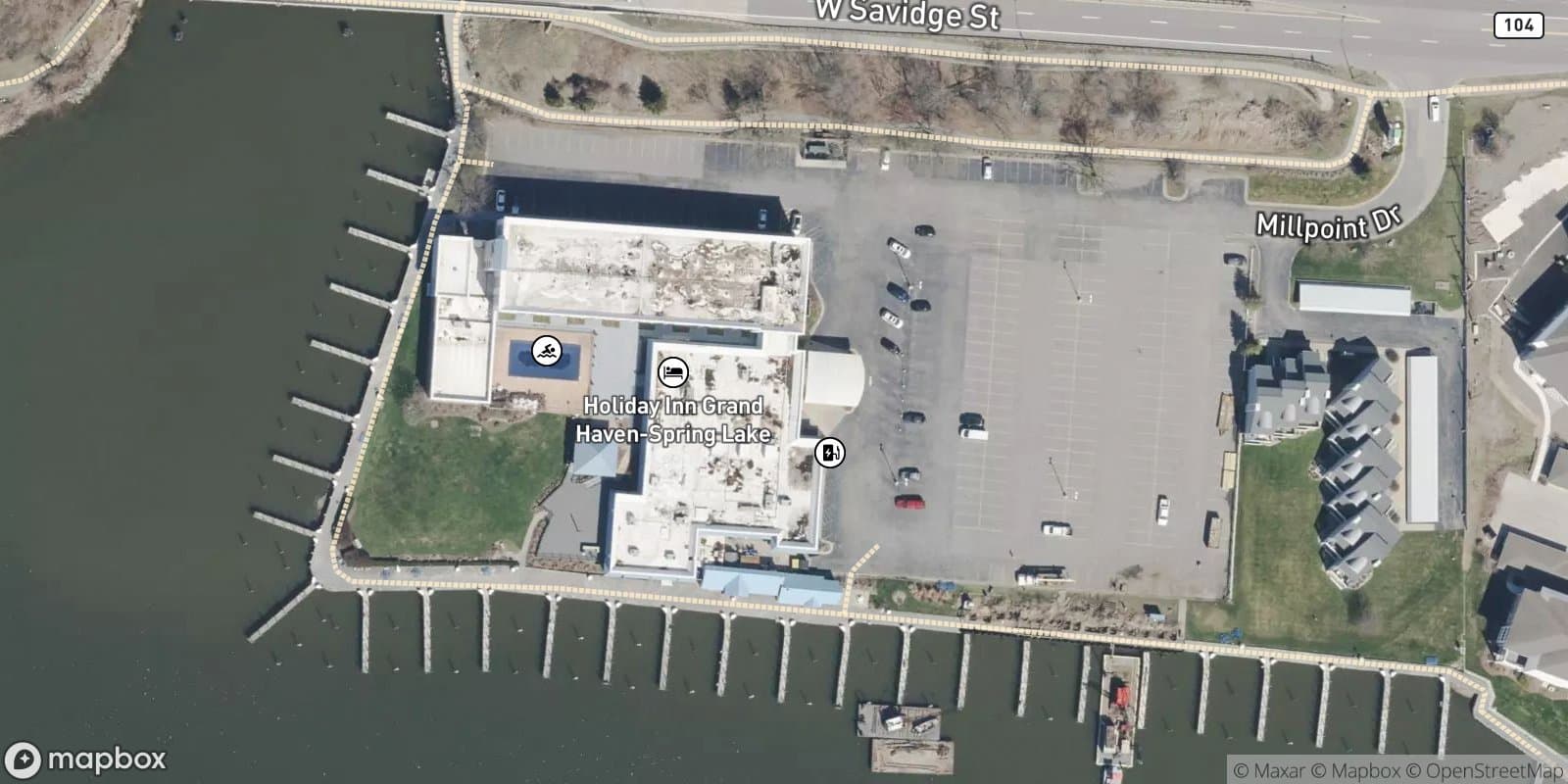 Spring Lake Hotels Condominiums — satellite view