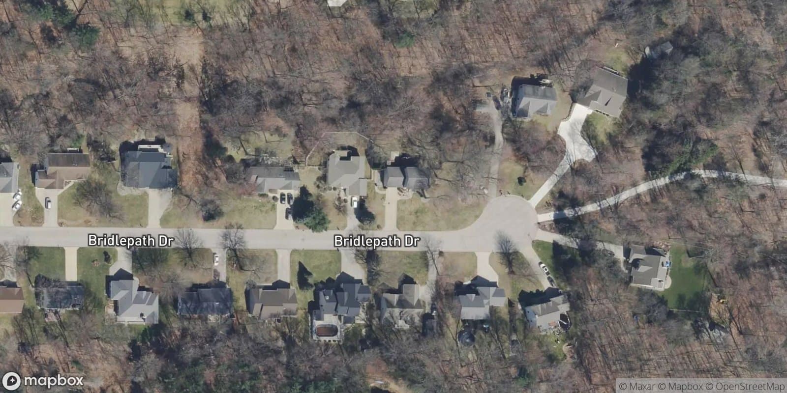 Hunters Ridge — satellite view