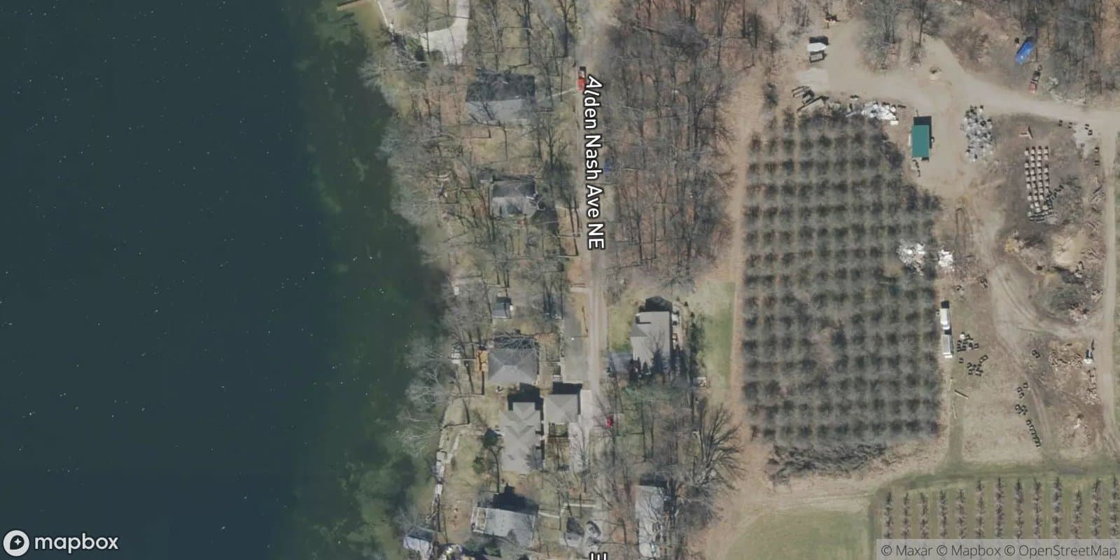 Hillside Park Murray Lake — satellite view