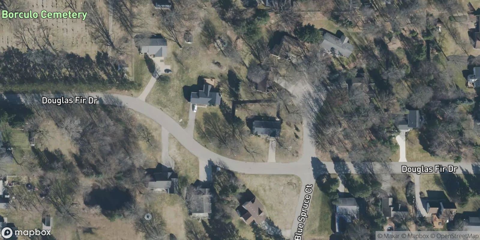 Pine Crest Estates — satellite view