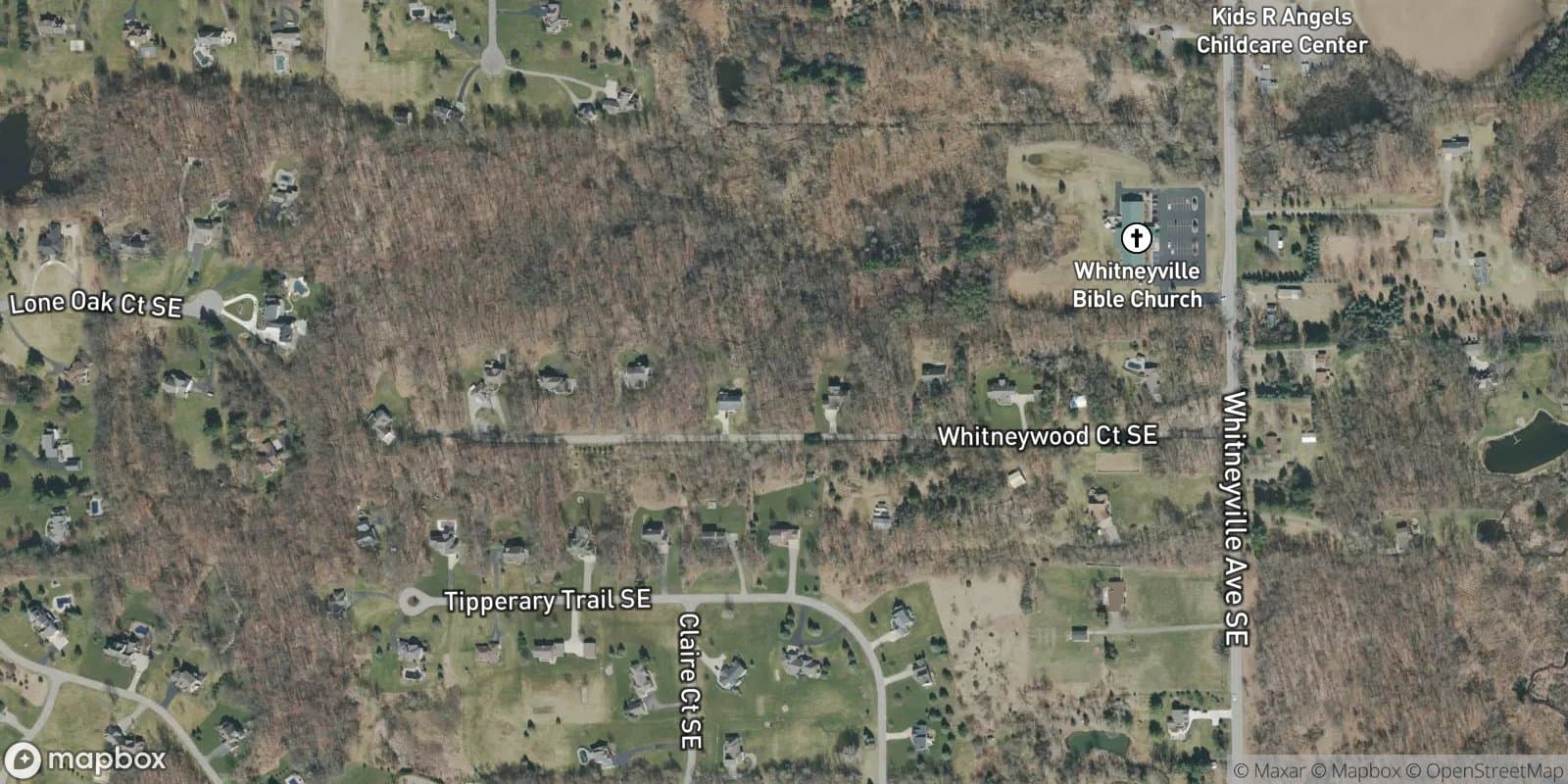 Whitneywood — satellite view