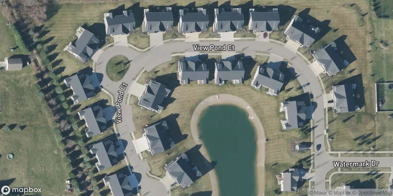 Waters Edge Condominiums — satellite view