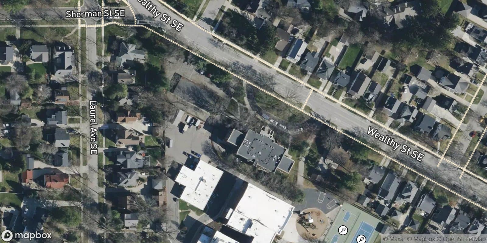 Schoolhouse Condominiums — satellite view