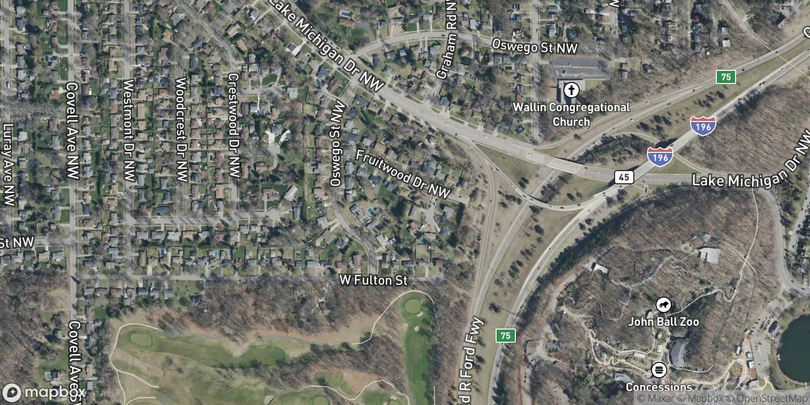 Parkview Heights — satellite view