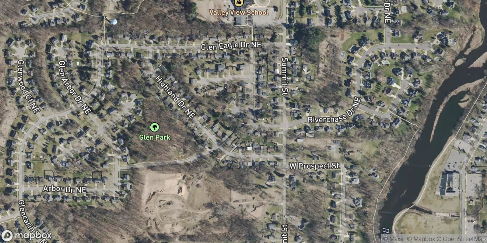 Mt. Vernon Park — satellite view