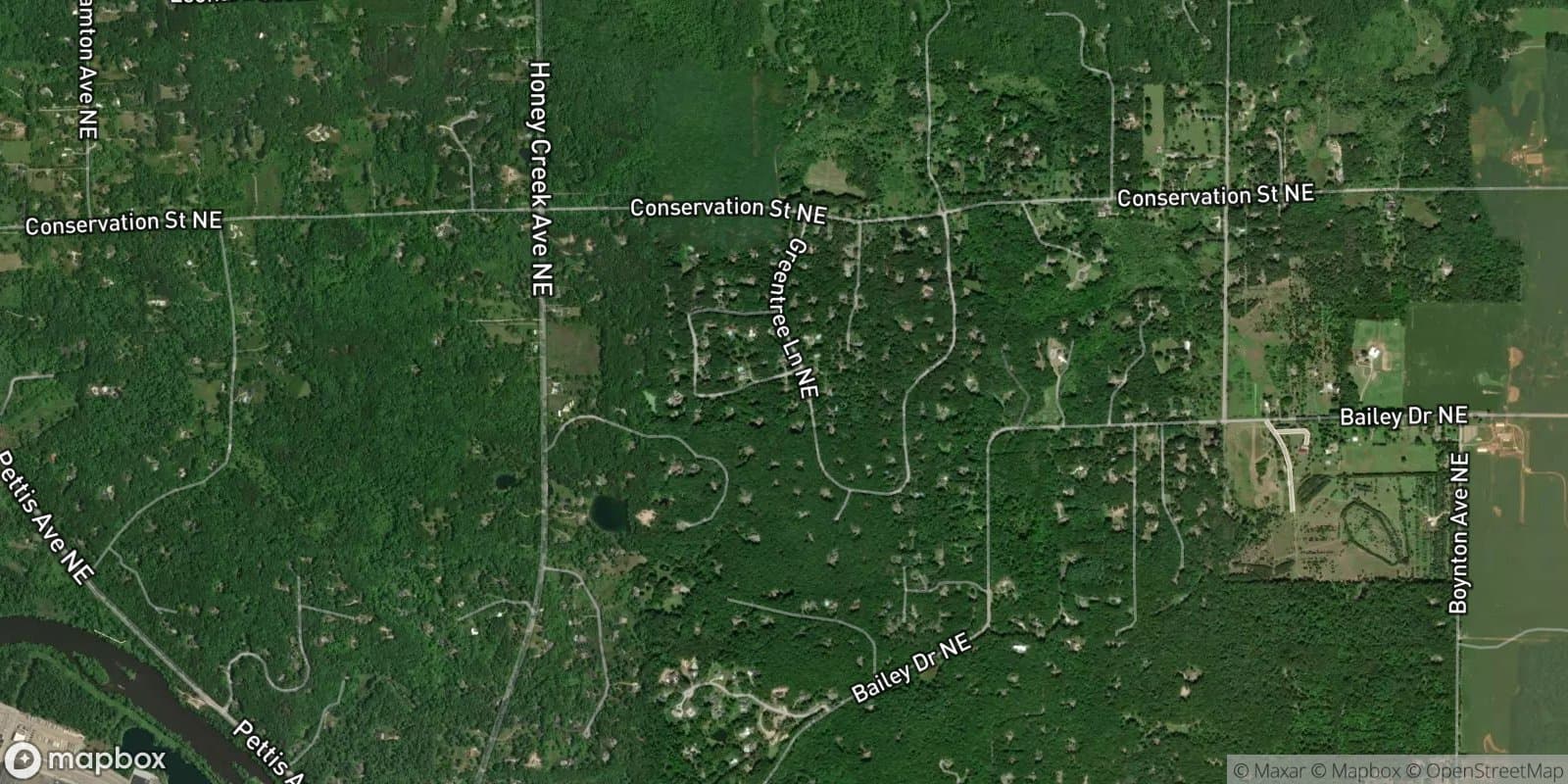 Greentree Farms Plat — satellite view