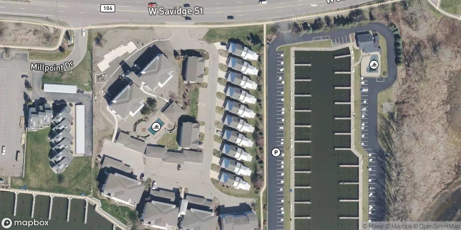 Marina Bay II Condo — satellite view