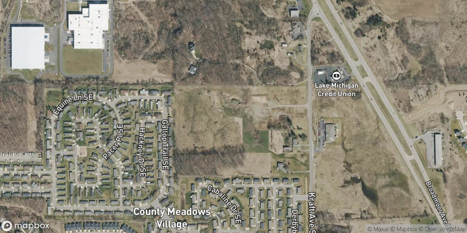 Kraft Farms — satellite view