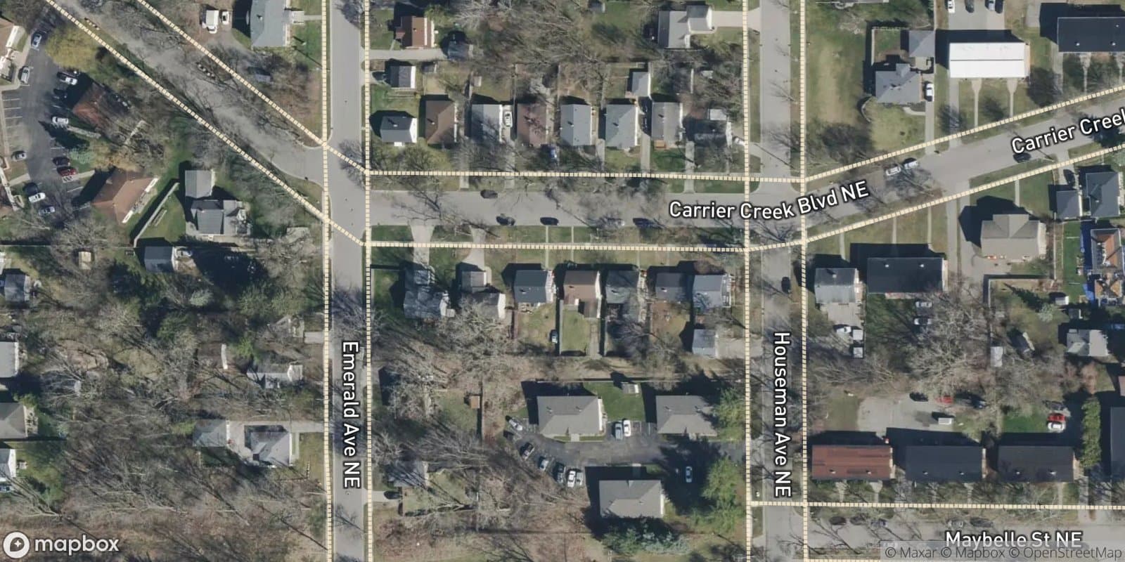 Carrier Creek Sub. No. 1 — satellite view