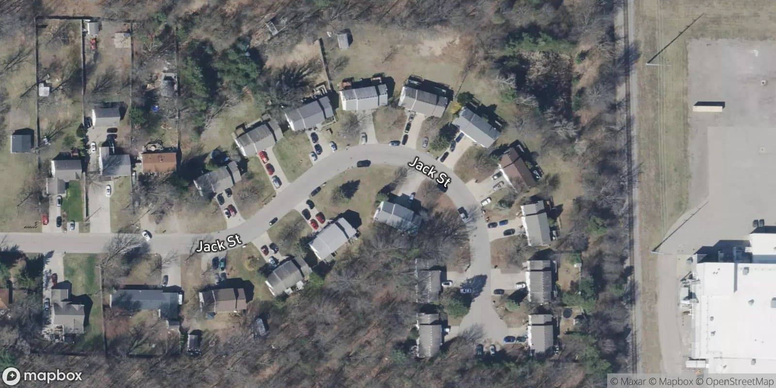 Jack Pine Court — satellite view