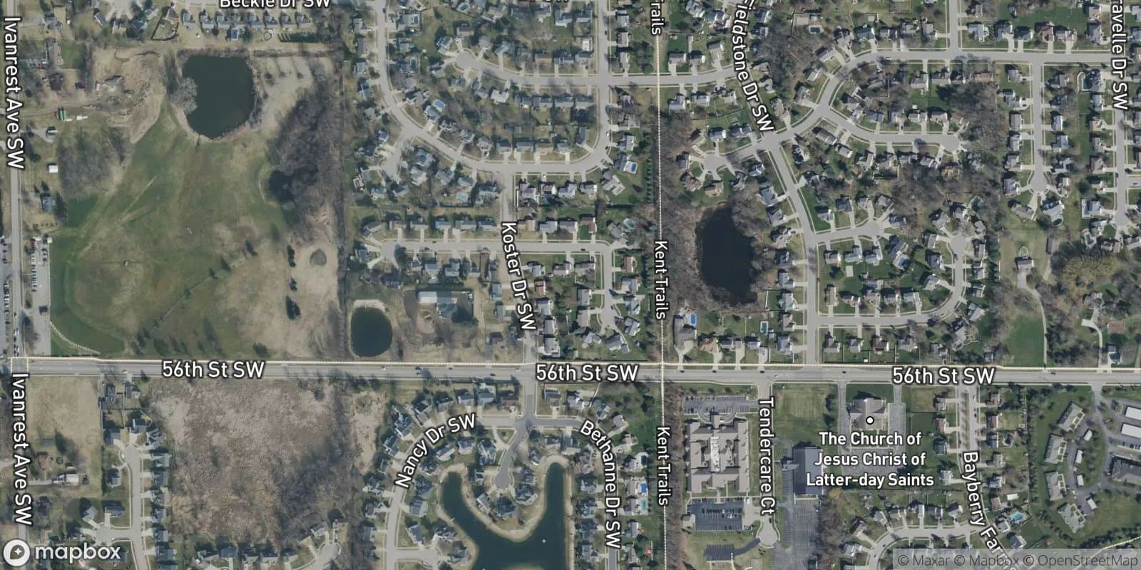 Koster Estates — satellite view