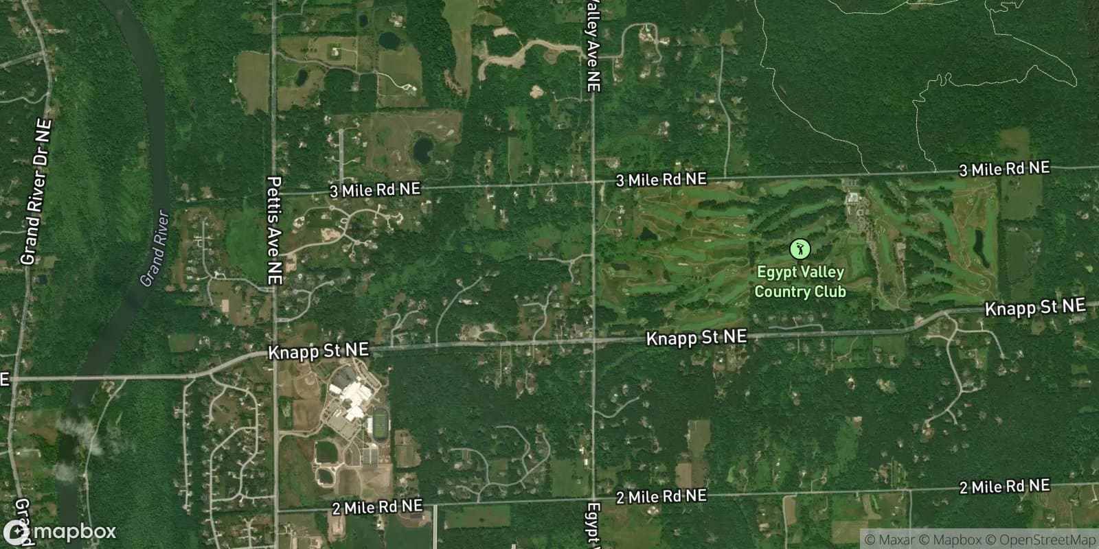 Wedgefield — satellite view