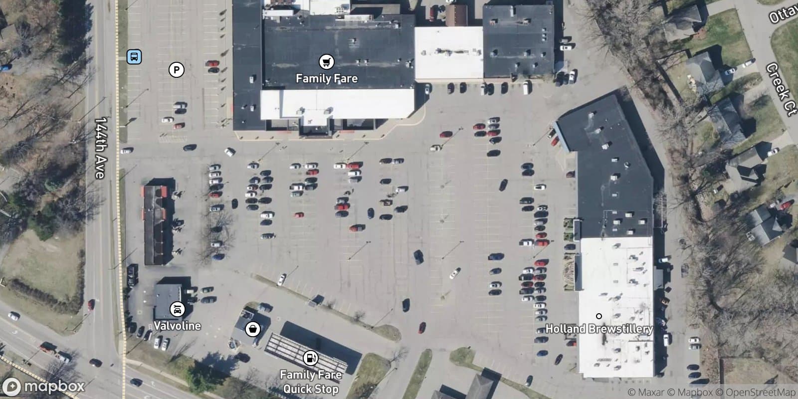 Ottawa Village — satellite view