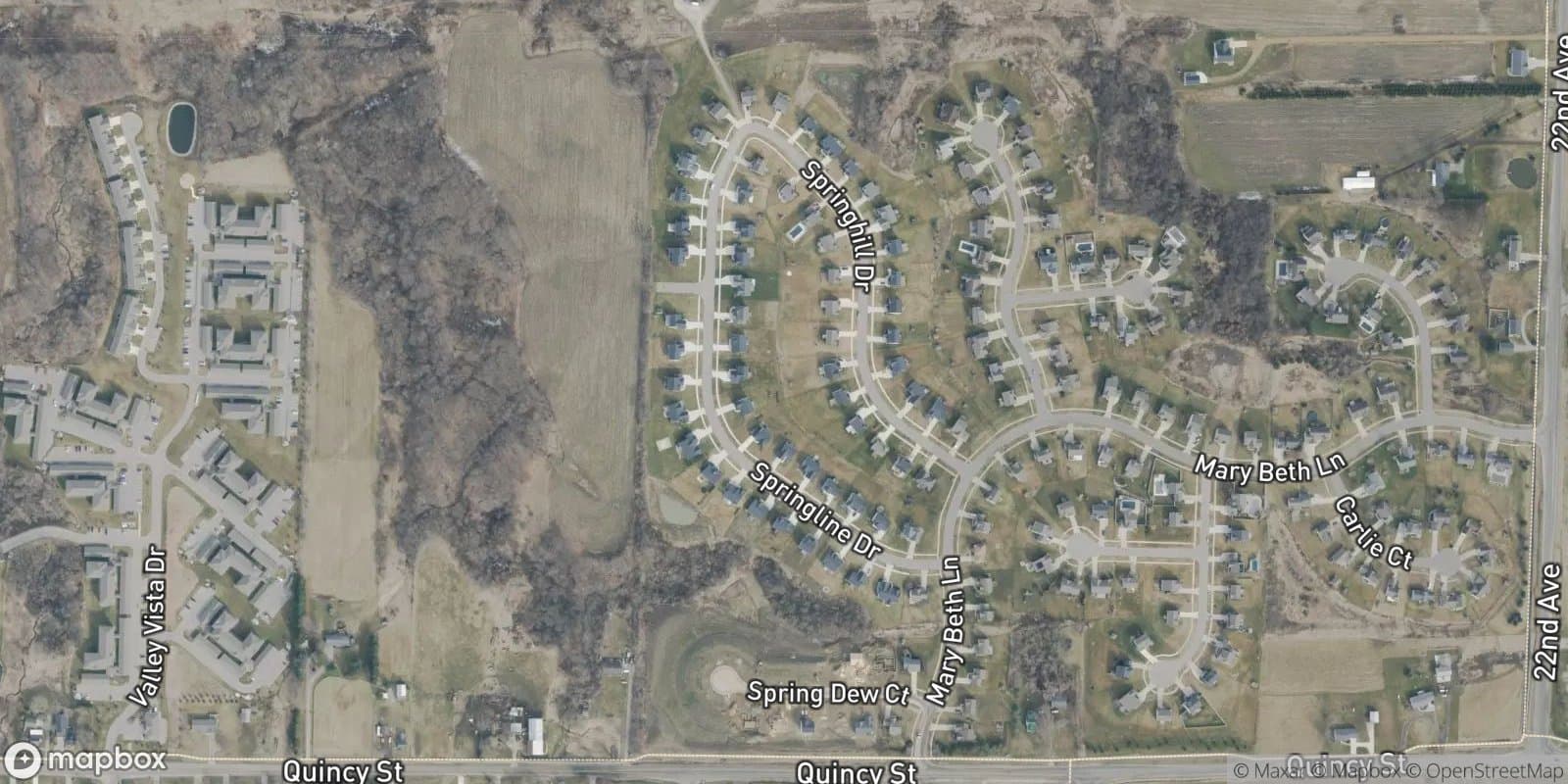 Spring Grove Farms — satellite view