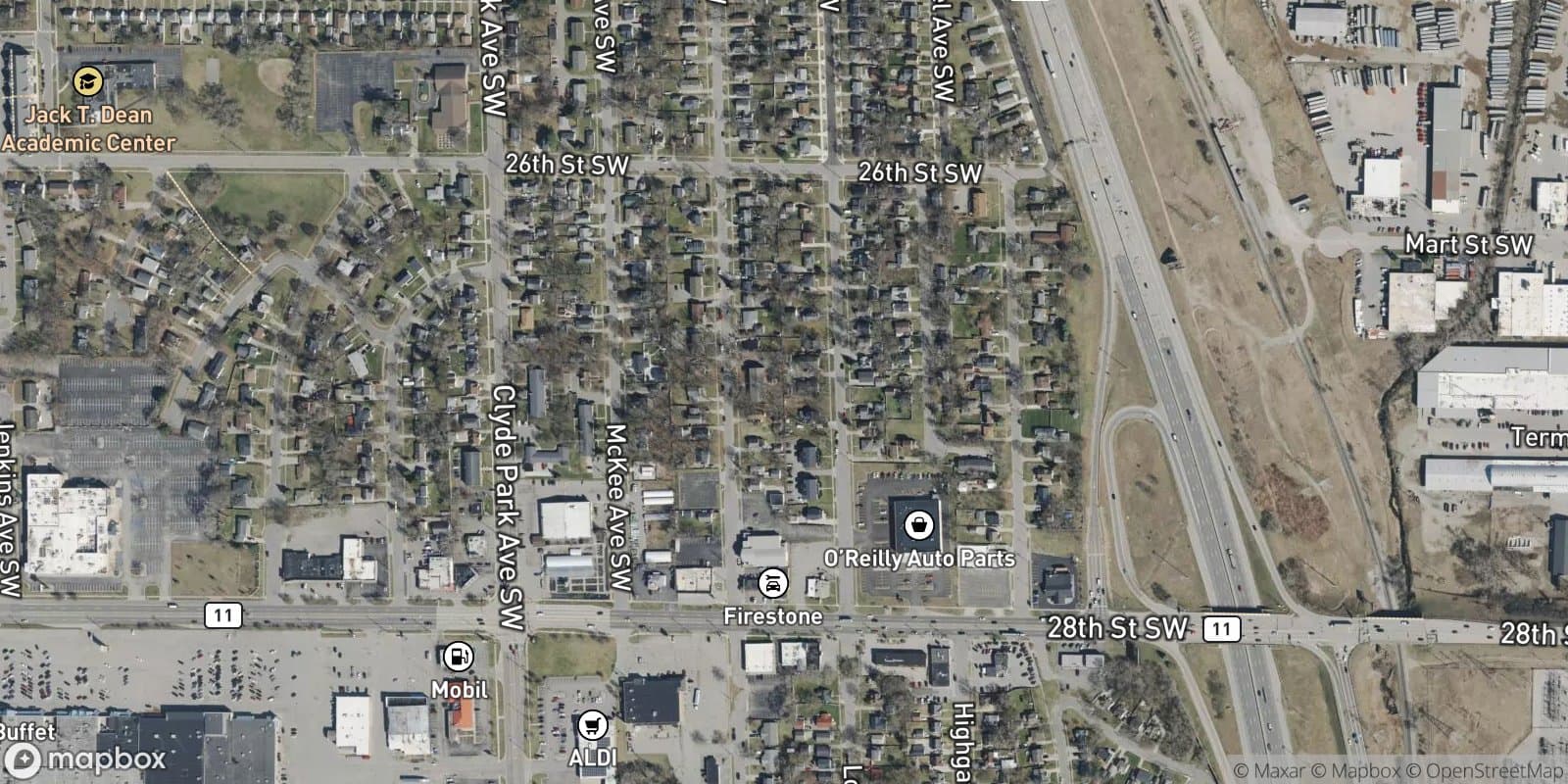 Buena Vista Add. — satellite view