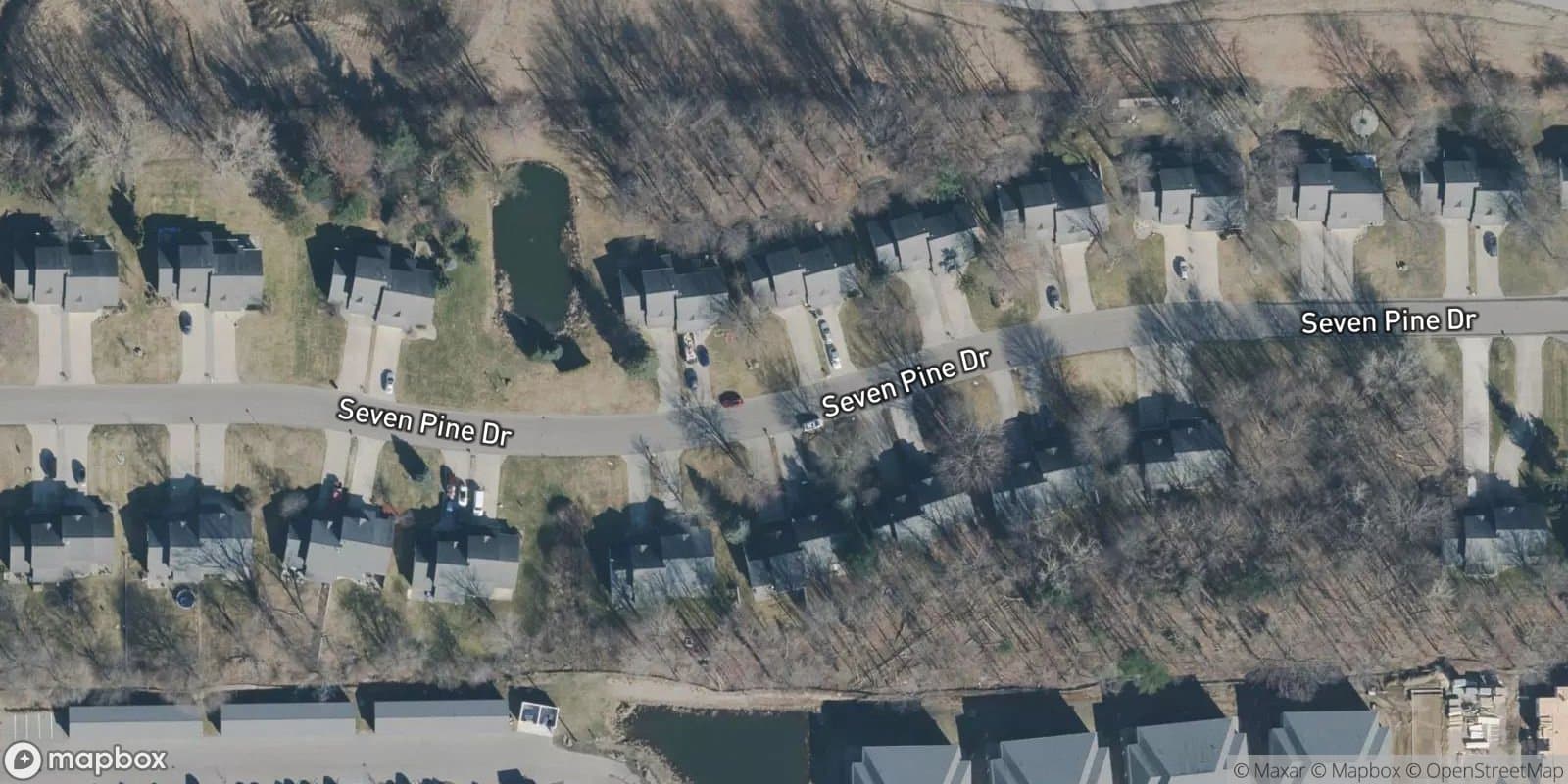 Seven Pines — satellite view