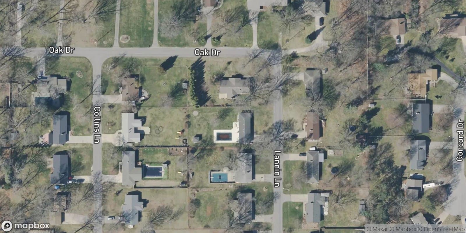 Sunshine Acres — satellite view