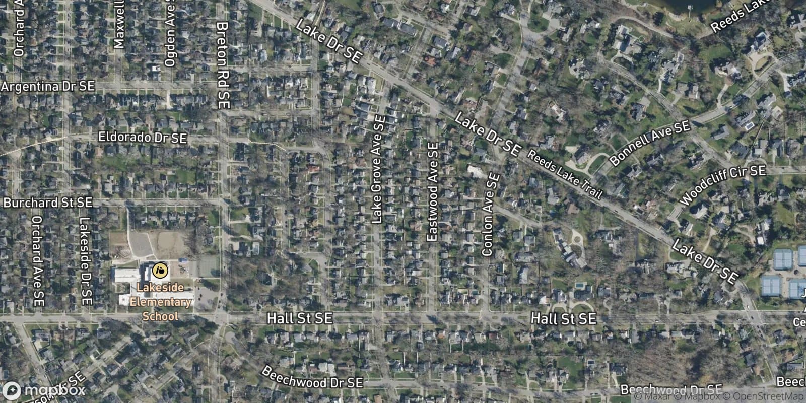 Wise & Carriers Alger Park Add. — satellite view